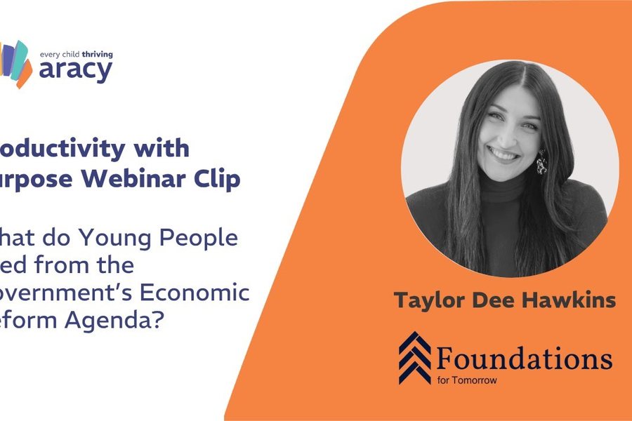 Productivity with Purpose: what young people need from reform
